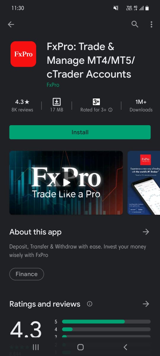 FX Pro Trading Application
