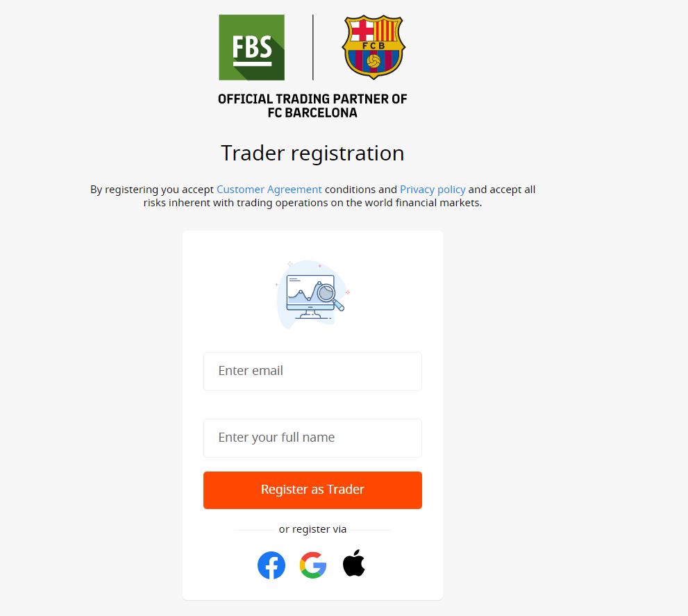FBS Traders Registration